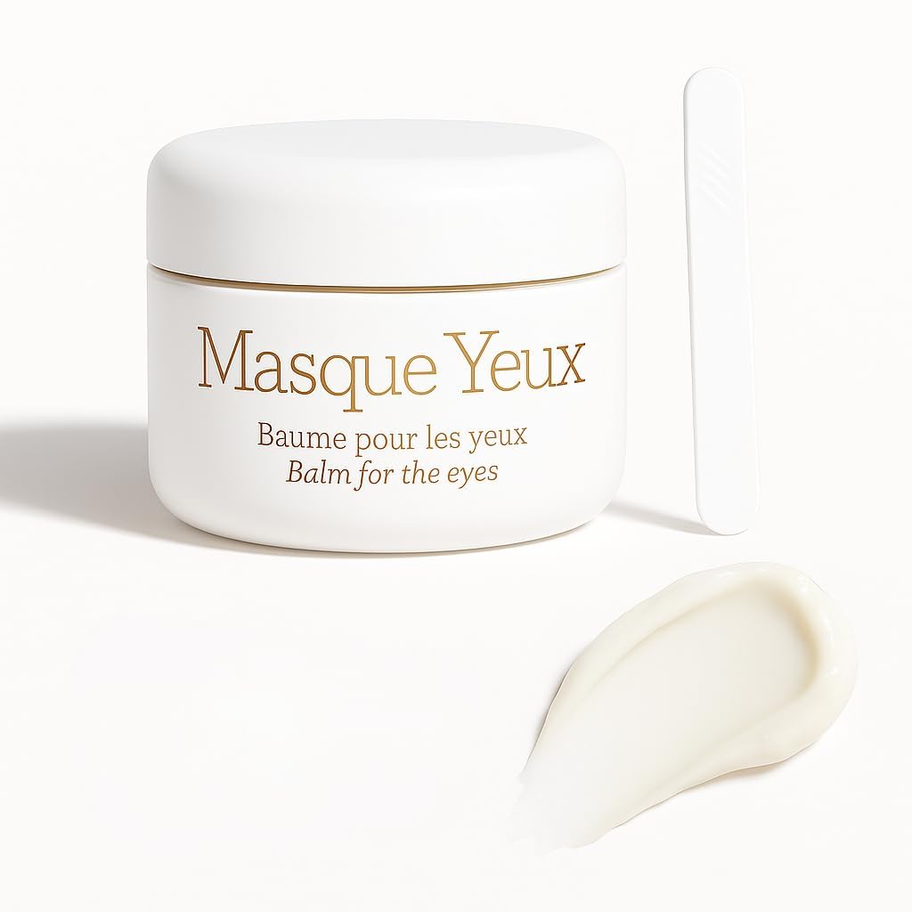 Gernetic Masque Yeux Eye Cream Mask - Rejuvenating Balm for Dark Circles, Puffiness & Mature Lines, with Artichoke & Chamomile Extract - 30ml/1.3oz