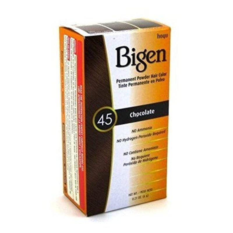 Bigen Powder Hair Color #58 Black Brown 0.21oz (2 Pack)