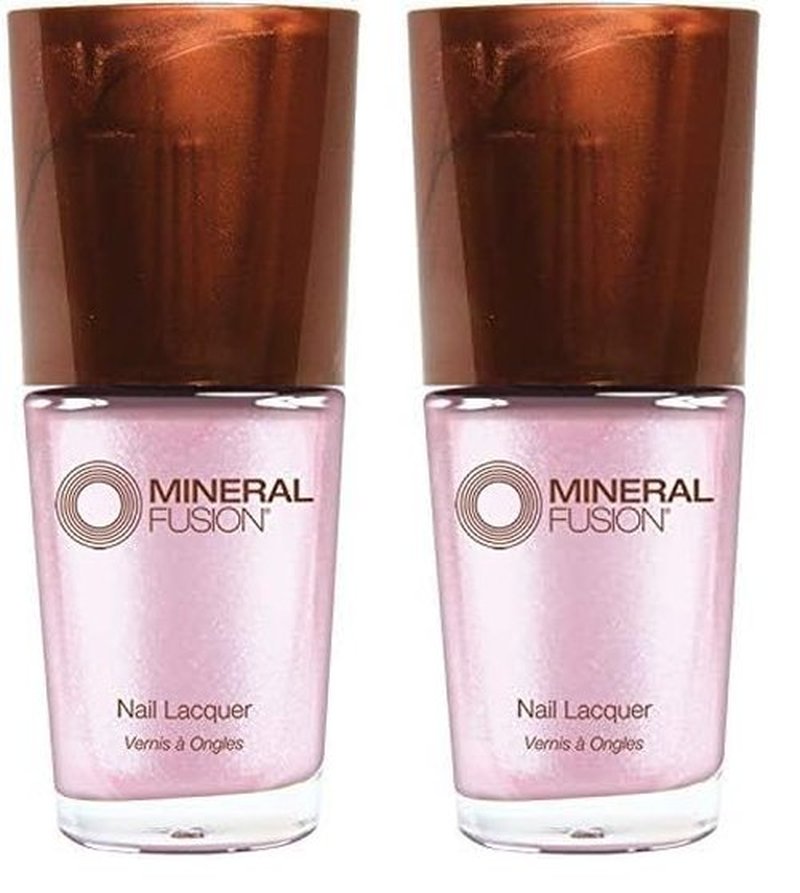 Mineral Fusion Nail Polish, Pink Crush, 0.33 Ounce (Packaging May Vary) (Pack of 2)