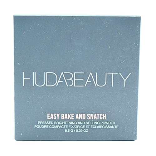 HUDA BEAUTY Easy Bake and Snatch Pressed Talc-Free Brightening and Setting Powder Cherry Blossom