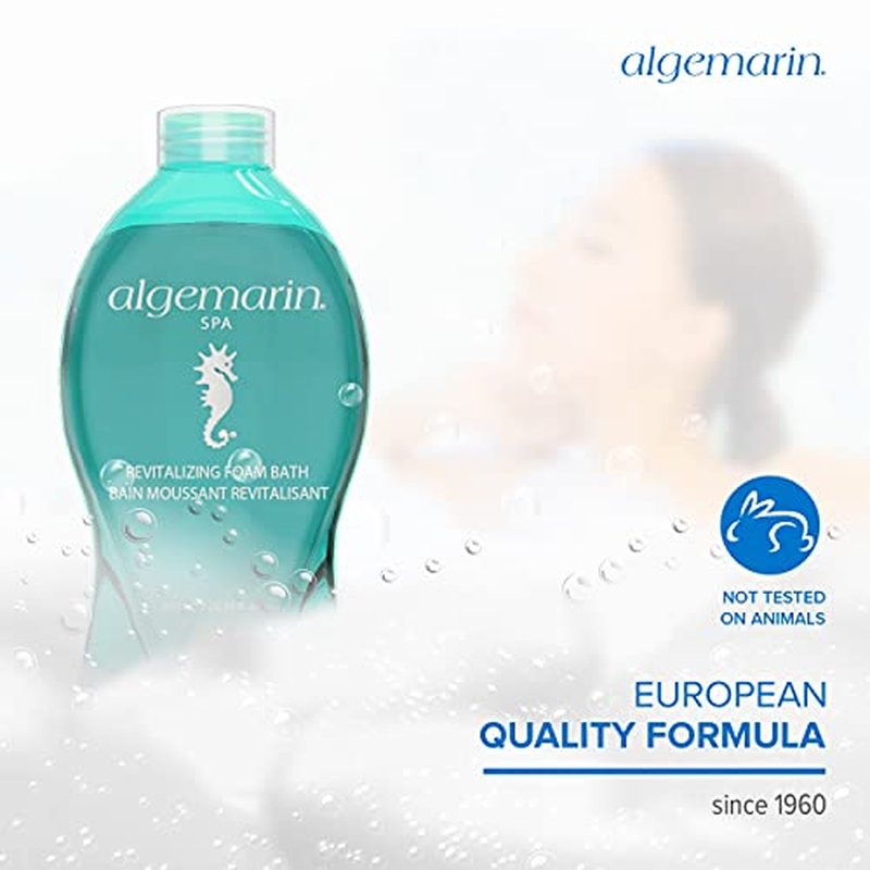 Algemarin Spa Scent Foam Bath – European Sea Aromatherapy (1-Pack, 750 ml) 