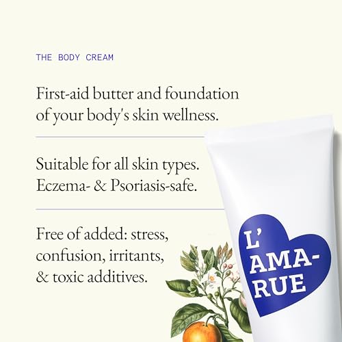 L'AMARUE Advanced Body Repair Cream - 6.2 fl oz: Non-Greasy Hydration, Firming & Anti-aging Moisturizer | Root Cause Skincare¢â for Full Body Skin Wellness, Targets Dryness & Crepey Skin