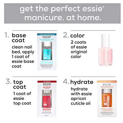 Essie Nail Polish, Salon-Quality, 8-Free Vegan, Mauve Pink, Into The A-bliss, 0.46 fl oz (Pack of 2)