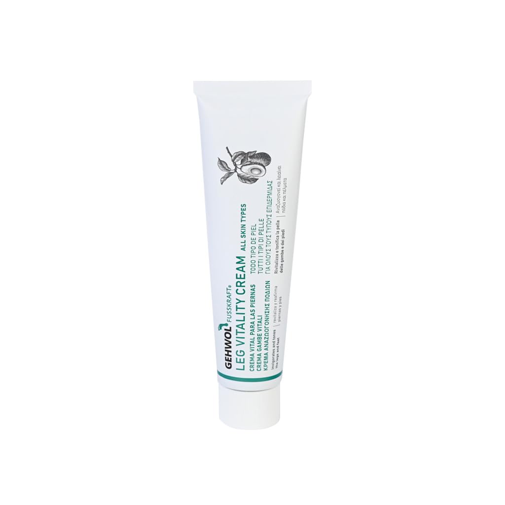 GEHWOL Leg Vitality Cream - 4.4 oz for Tired Legs & Circulation Support