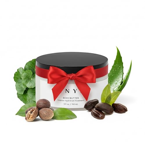 ANYA Body Butter, 5oz - Stretch mark repair and prevention lotion. Dermatologist-tested, Breastfeeding Safe ultra-rich cream, keeps skin hydrated postpartum. Essentials Gifts Baby Shower Gifts