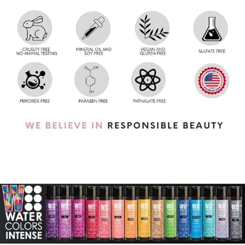 Watercolors Intense Metallic Color Depositing Sulfate & Paraben Free Shampoo, Maintains & Enhances Haircolor - 8.5 fl oz - COPPER