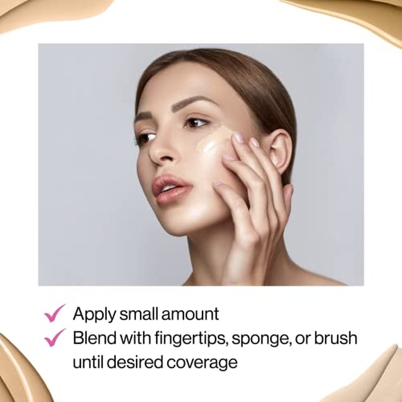 Wet n Wild Photo Focus Matte Liquid Foundation Porcelain, Vegan & Cruelty-Free (Pack of 4)