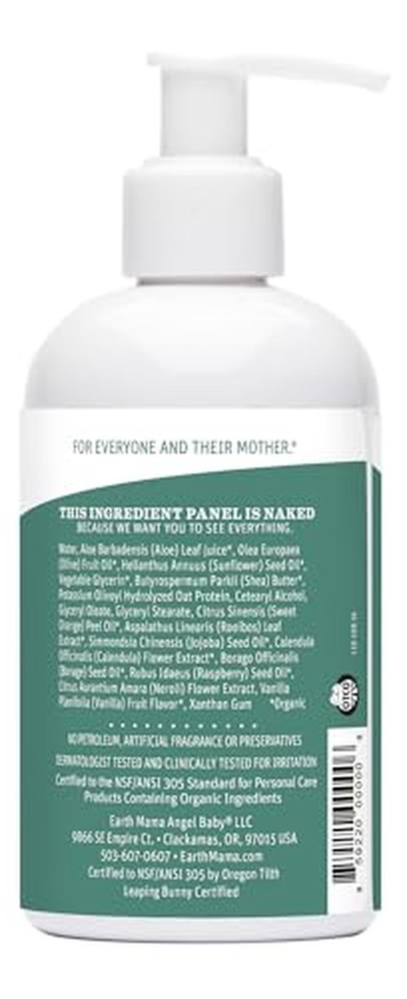 Earth Mama Belly Butter, Maternity Moisturizer for Dry Skin | Lotion for Pregnancy and Postpartum Recovery Self Care, Body Cream with Aloe, Fragrance Free, 8-Fluid Ounce
