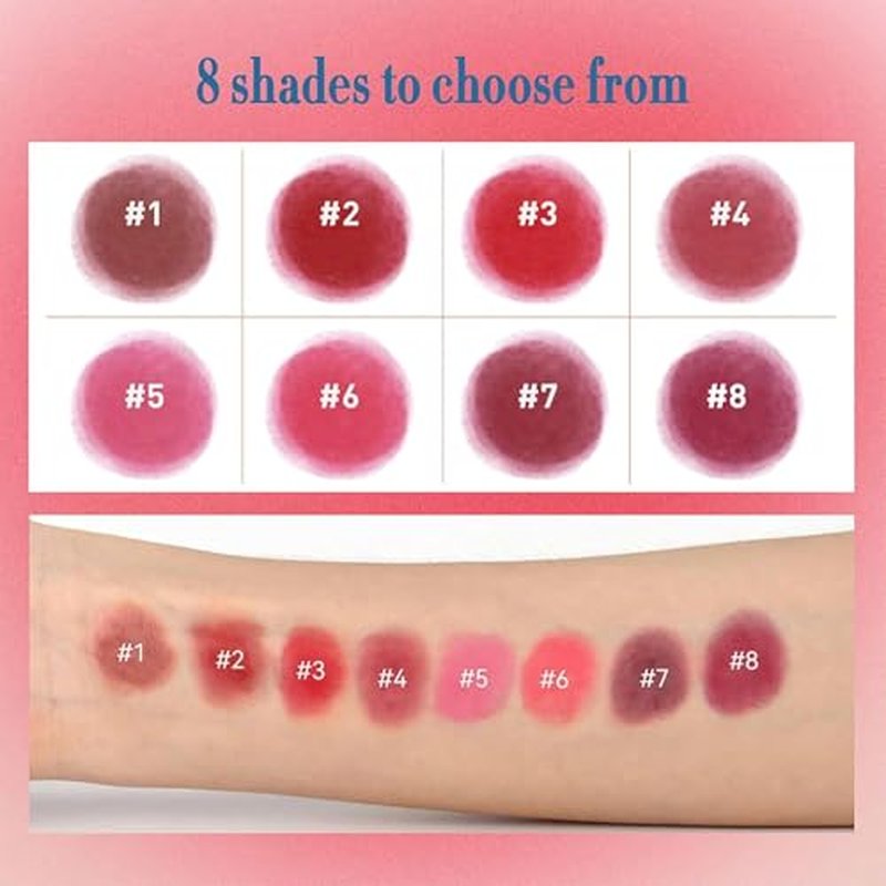 Korean Pudding Pot Blush,Korean Pudding Pot Lip,Korean Pudding Pot Makeup,Blurring Pudding Pot Lip,Blurry Pudding Pot for Lip&Cheek,Blurring Makeup Blush,Long-Lasting Buildable (2*#01)