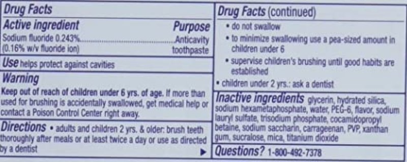 Crest 3D White Brilliance Toothpaste, Vibrant Peppermint, 3.9 Oz (Pack of 3)