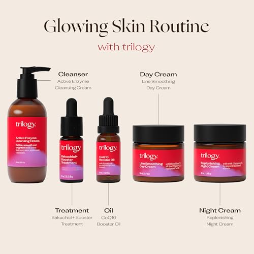 Trilogy CoQ10 Booster Oil - Age-Defying Oil that Boosts Skin Radiance and Reduces Fine Lines & Wrinkles, 0.67 fl oz (20 ml)