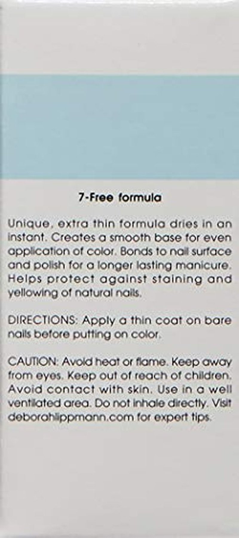 Deborah Lippmann Base Coat, Fast Girls, 0.5 fl. oz