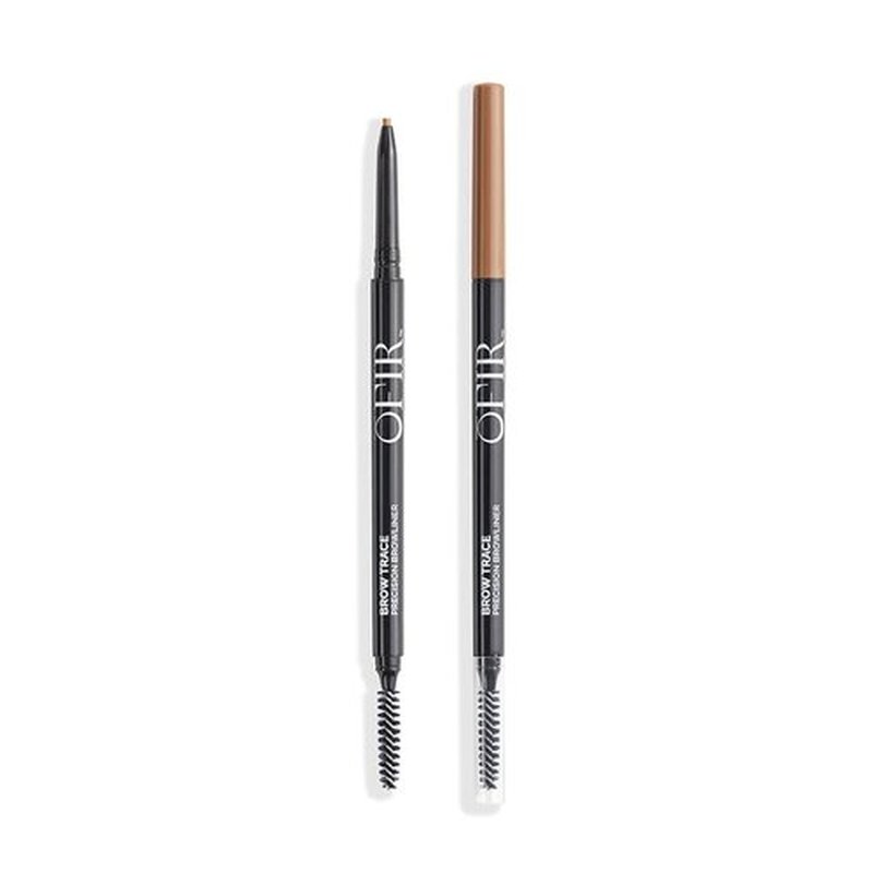OFIR Brow Trace Precision Brow liner | Waterproof Brow Pencil with Ultra-Fine 1.7mm Tip | Long-Lasting, Blendable, Soft Matte Finish | Latte - Auburn, 0.003 OZ