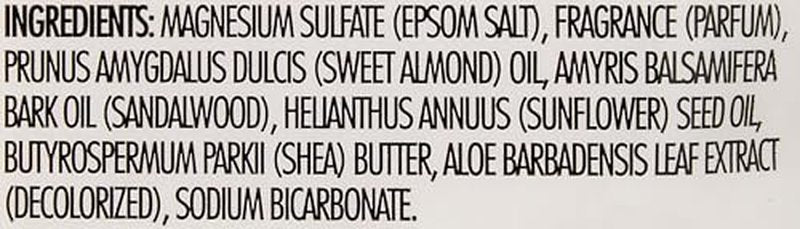 Dr Teal's Salt Soak with Pure Epsom Salt, Shea Butter & Almond, 3 lbs (Pack of 2)