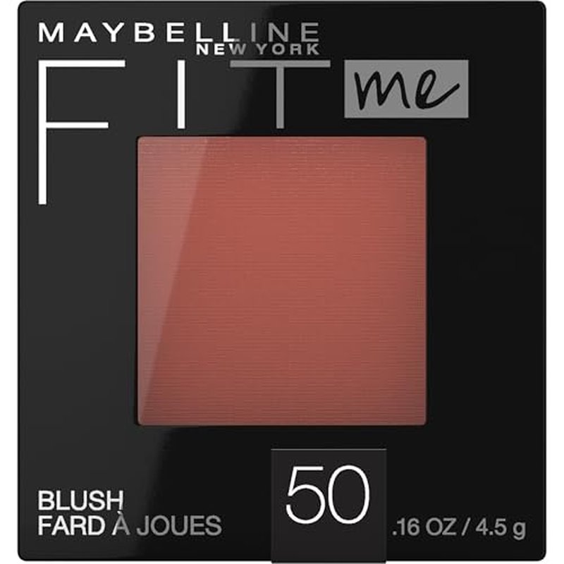 Maybelline Fit Me Blush, Lightweight, Smooth, Blendable, Long-lasting All-Day Face Enhancing Makeup Color, Wine, 1 Count