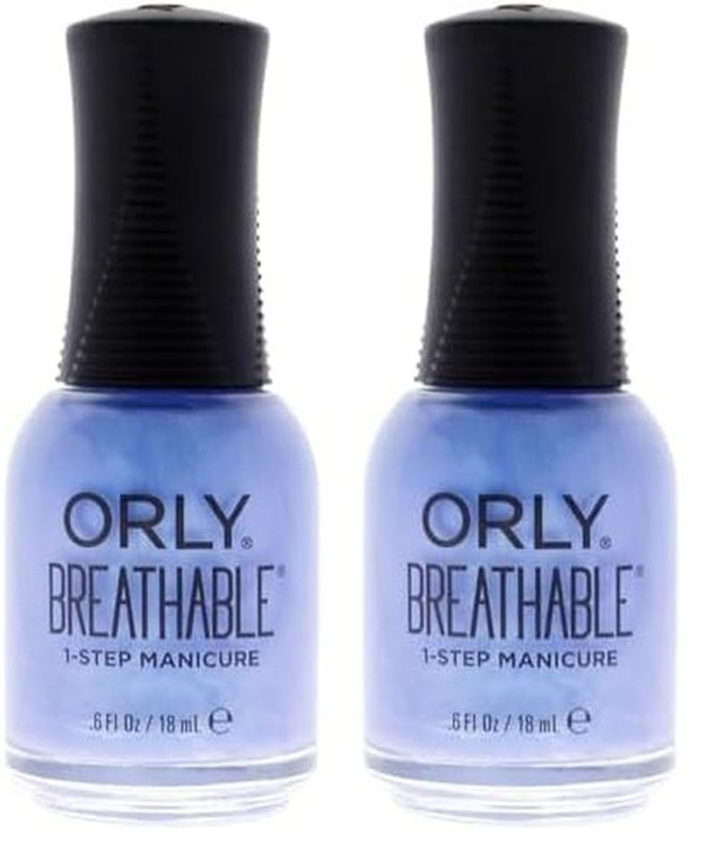 Orly Breathable Treatment Plus Color - 2060033 You Had Me At Hydrangea Nail Polish Women 0.6 oz (Pack of 2)