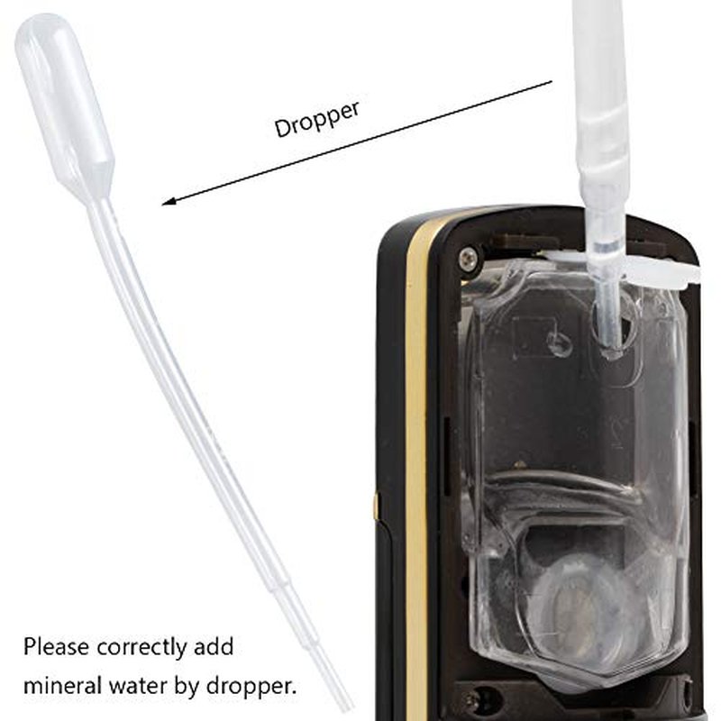 ZLiME Nano Face Steamers Facial Spa Hair Steamer Mist Spray Deep Cleaning Moisturizing Hydration USB Charging Charge for Woman Man (Black)