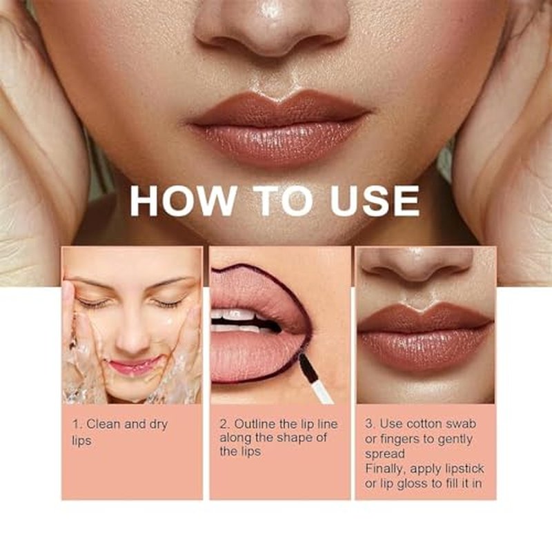 Rhycoma Veldoro Peelix Peel off Lip Liner, Veldoro Lip Liner Stain Peel off, Qorva Peel off Lip Liner Stain, Veldoro Lip Stain for Women, Matte Surface Waterproof (Mix, One Size)