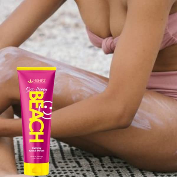 Hempz Tanning Lotion - Natural Bronzer for Indoor & Outdoor Use - Moisturizing Self-Tanner | 9 Fl Oz