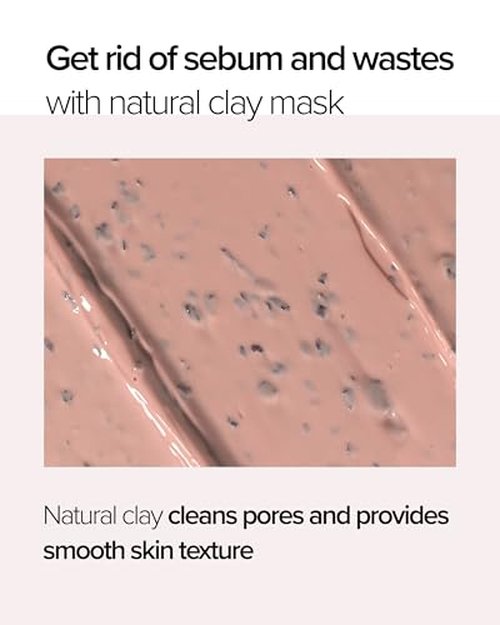 Mary&May Vegan Rose Hyaluronic Hydra Wash Off Mask - Rose Petal and Damask Rose Water Cream Mask for Moisturizing, Exfoliation, and Blackhead Removal - Korean Skincare, 1.01oz.