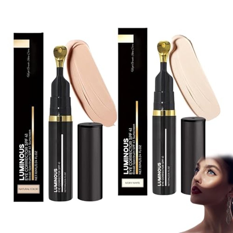 Luminous Eye Corrector Spf 41 - Under Eye Concealers For Dark Circles, Drtmology Luminous Eye Corrector, Anti-Aging Tinted Eye Cream (Mix)
