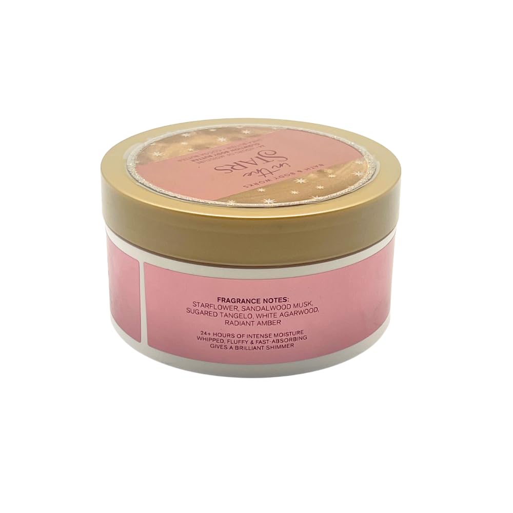 Bath & Body Works IN THE STARS Glowtion Body Butter for Women with a Red Bow for Holidays & Gifts - 6.5 oz