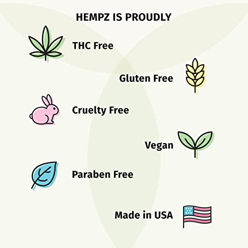 HEMPZ Vanilla Lux Herbal Body Moisturizer 17 oz.
