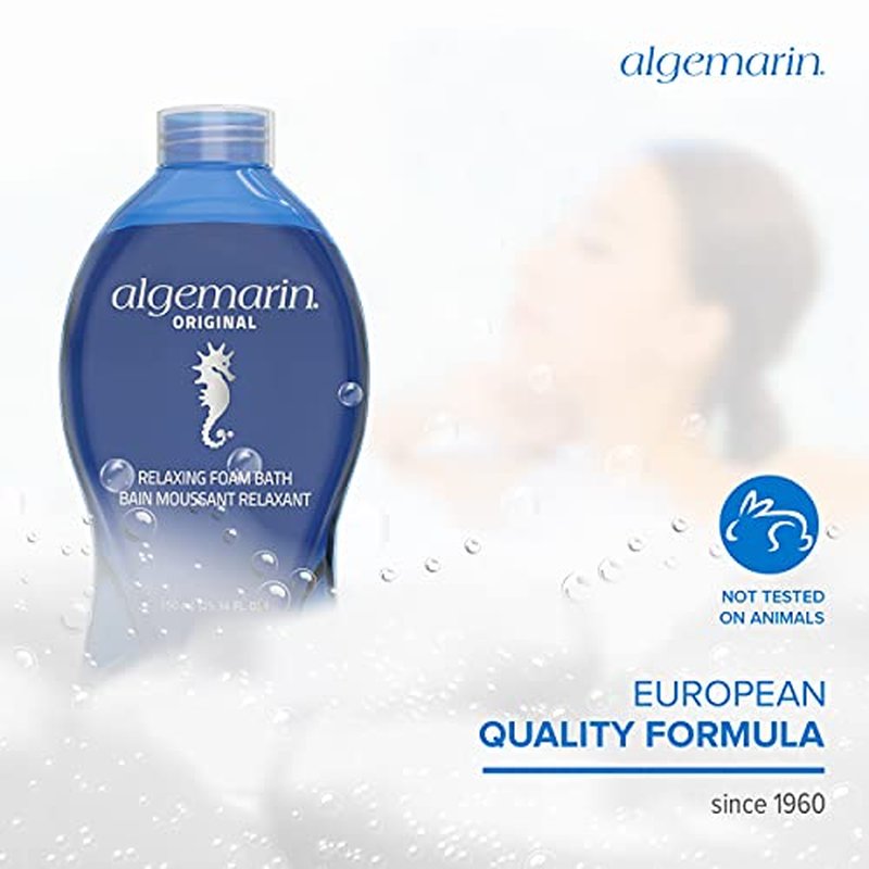 Algemarin Original Scent Foam Bath – European Sea Aromatherapy (1-Pack, 500 ml)