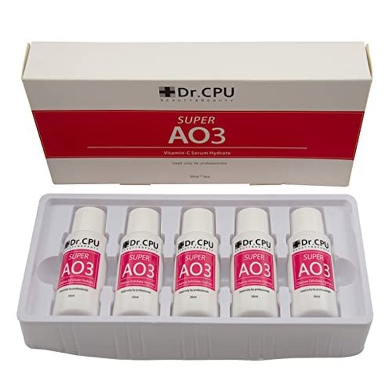 Water Peeling Hydrofacial Skincare Face Moisturizer Cleaning Skin Serum Aqua Peel Concentrated Solution 30ml/1.01oz Per Bottle Dilute to 800ml/27oz Solution Use AS1 SA2 AO3 5 Bottles Per Set(AO3)