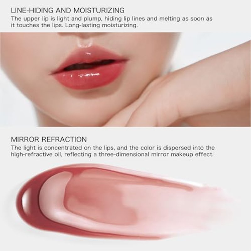 Aztk Meltykiss Jelly Gloss Lipstick, Aztk Jelly Gloss Lipstick, Aztk Moisturizing Melty Kiss Lip Jelly,Jelly Lip Gloss, Long Lasting Waterproof Non-Fading Lipstick Lip Gloss (101)