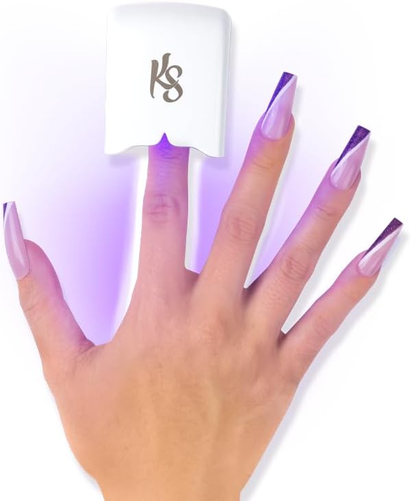 Kiara Sky Mini LED Nail Lamp Bundle - Beyond Pro Flash Cure with Button