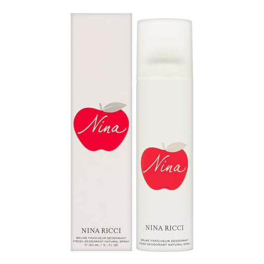 Nina Ricci Nina Women's 5.1 oz Fresh Deodorant Spray - Long-Lasting Fragrance