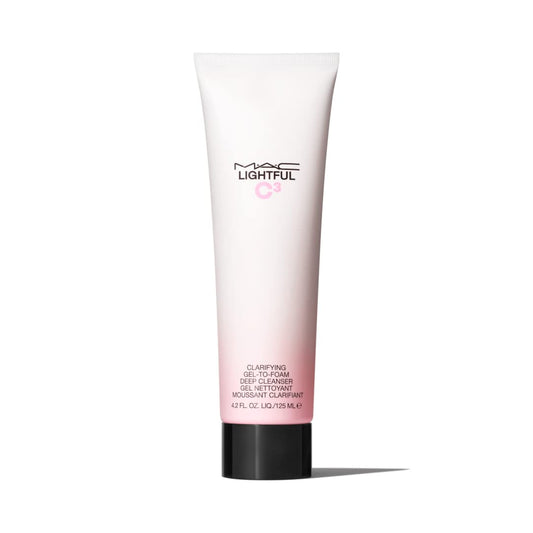MAC Lightful C³ Clarifying Gel-to-Foam Cleanser 4.2 fl oz - Deep Clean & Brighten Skin