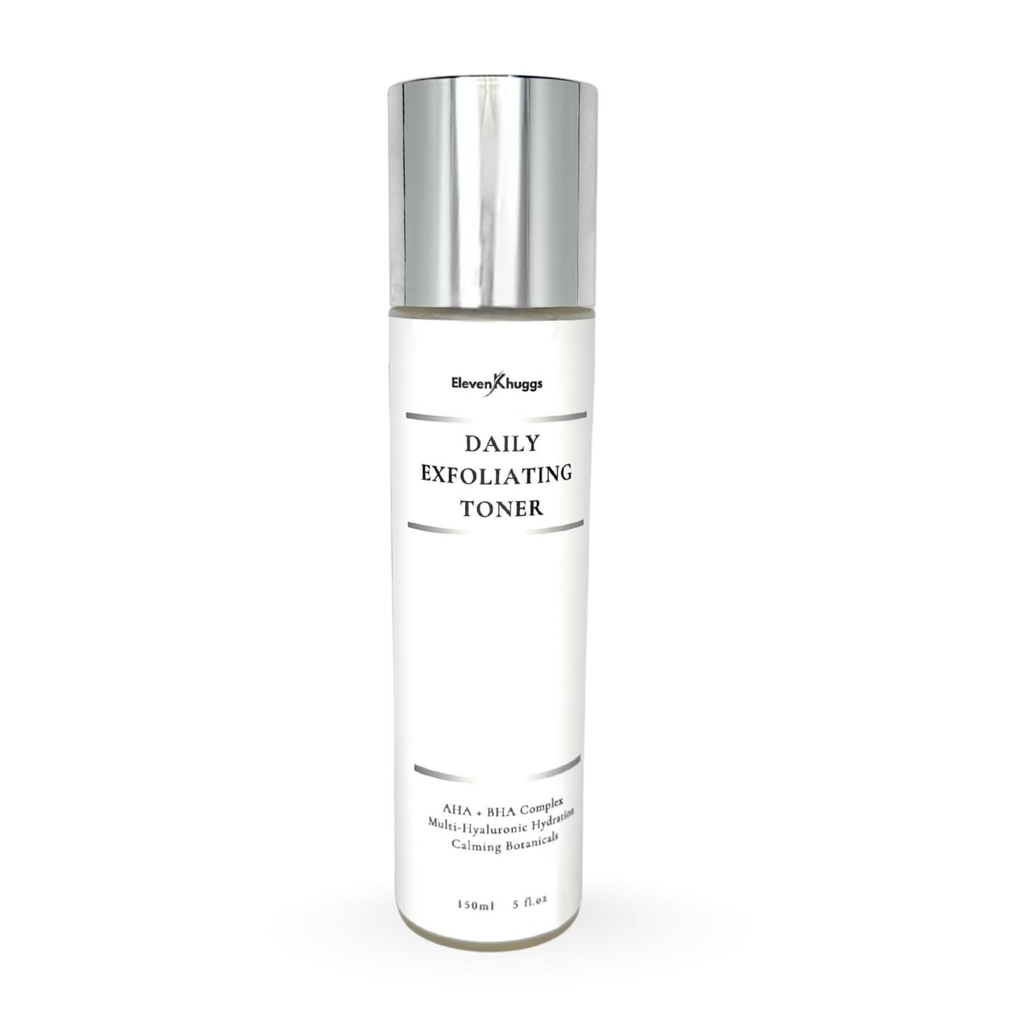 Daily Exfoliating Toner with AHA & BHA – Gentle AM/PM Pore Refining Liquid Exfoliant for Men & Women – Clears Pores, Smooths Texture, Hydrates Skin – Unscented, Non-Irritating Formula