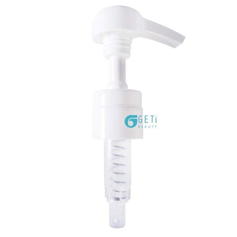 12-Pack Liter 33.8 oz Shampoo Conditioner Pump Dispenser | Fits Most Liter Professional Brand Shampoo and Conditioner Containers with a 1-inch Diameter Opening | White | 4cc per Pump | by Geti Beauty