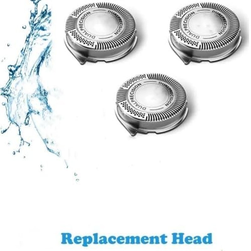 SH30/52 Replacement Heads Compatible With Philips Norelco Series 3000 Replacement Blades&for Philips Norelco SH30 Replacement Heads,for Philips Norelco Shavers Series 3000 2000,1000,Rounded 5000X Etc