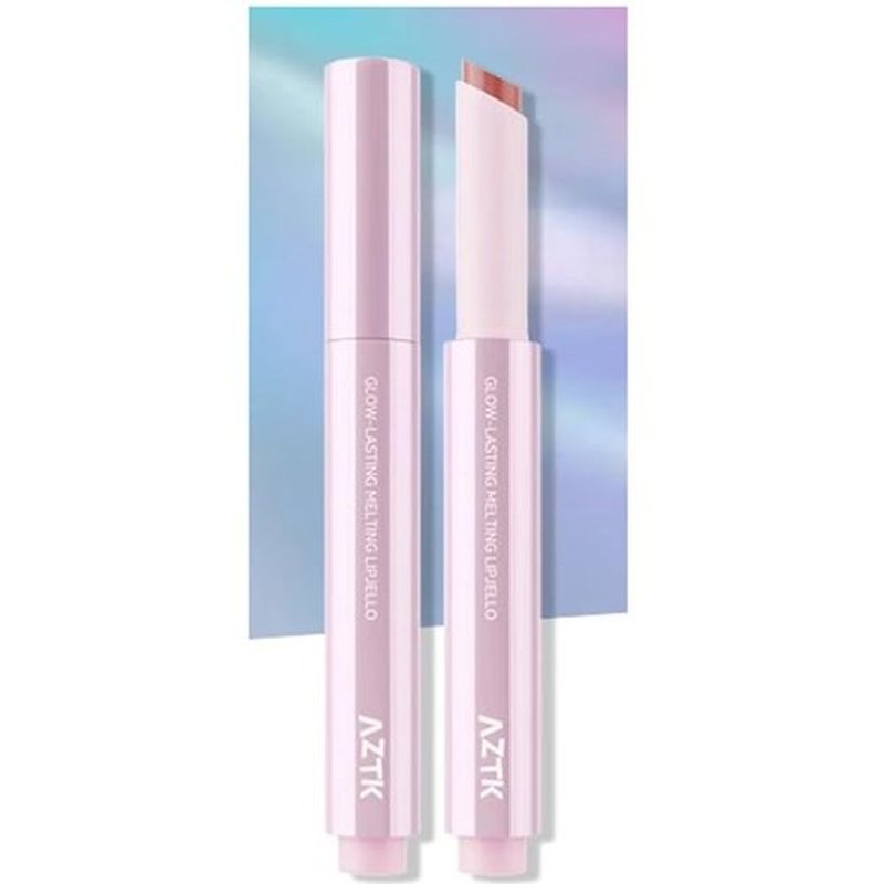 ChongTai 1 PC AZTK Long Lasting Melting Jelly Mirror Effect Solid Moisturizing Lipstick, Jelly Lipstick, Mirror Effect Solid Lip Glaze, Lip Plumper Lipstick (W04, 1.9g)