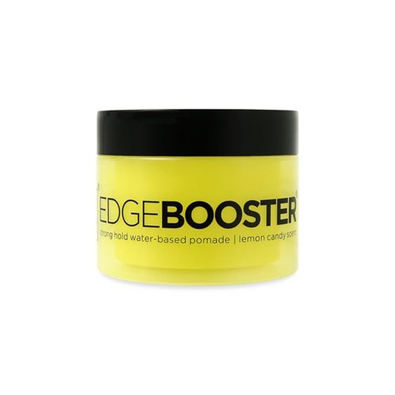Style Factor EDGE BOOSTER Strong Hold Water-based Pomade 3.38 OZ [2 PACK] (LEMON CANDY)