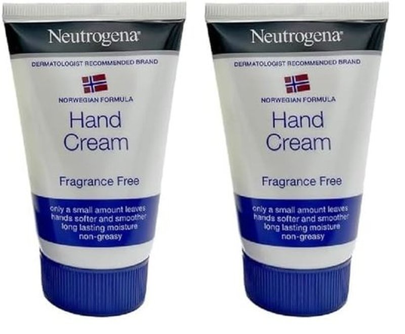 Neutrogena Norwegian Formula Hand Cream FragranceFree, 2 Ounce (Pack of 2)