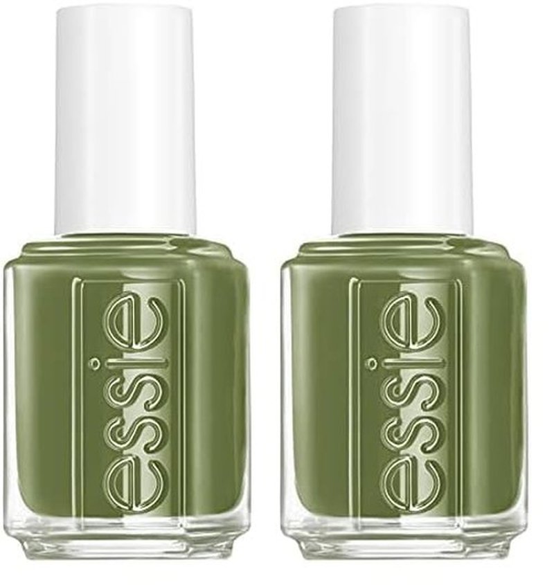 essie nail polish, ferris of them all collection, muted khaki-green nail color with a cream finish, win me over, 0.4600 fl. oz. (Pack of 2)