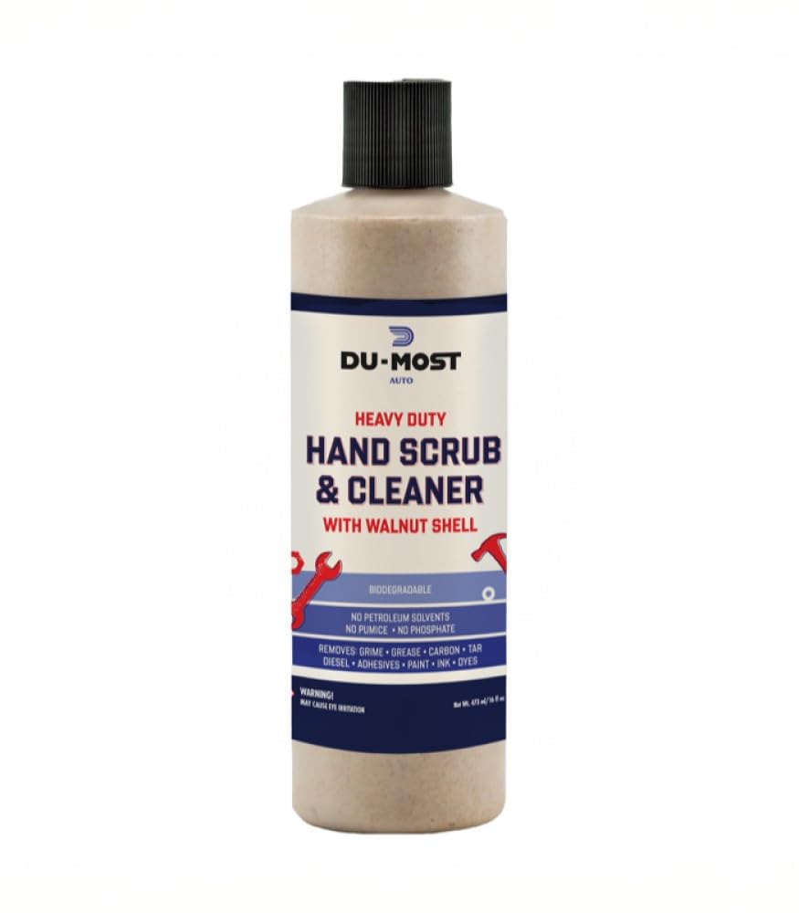 DU-MOST Heavy-Duty Walnut Hand Scrub & Hand Cleaner, 16 oz