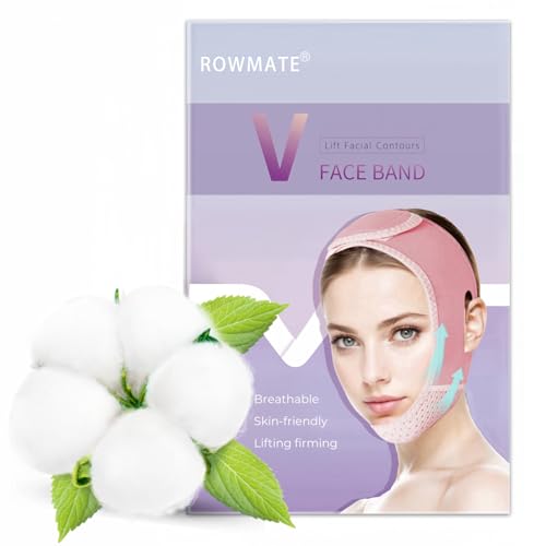V Line Lifting Mask Chin strap for sleeping, V Line Lifting Mask for Women,Jaw Exerciser，Medium,Pink