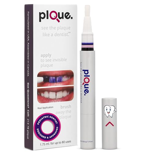 Say no to Tooth Decay. Highlights The Invisible Cavity Causing Plaque for More Effective Brushing. Designed by a Pediatric Dentist. No More Messy Tablets or Unpleasant Taste.