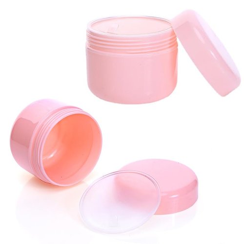 12 Pack 50G/50ML (1.7 oz) Cosmetic Jars, with Liners and Dome Lids, for Cosmetic Samples, Cream, Lotion (green)
