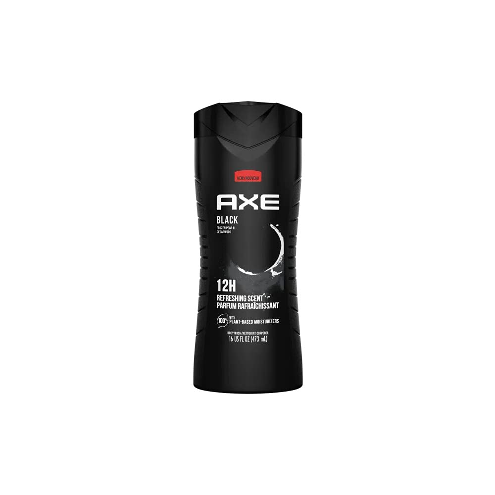 Axe Body Wash, Black 16 oz (Pack of 5)