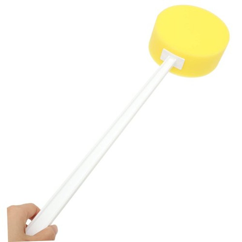 FRCOLOR 2pcs Long Handle Bath Sponge Sits Bath Kit for Women Bath Washer Foot Washer Shower Brush Back Scrubber for Bathtubs Back Brush Long Handle for Brush Pp Adaptive Man