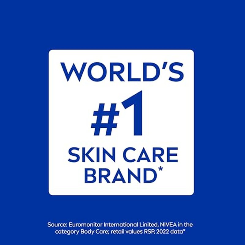 NIVEA Shea Nourish Body Lotion, Dry Skin Lotion with Shea Butter, Pack of 6, 2.5 Fl Oz Travel Size Toiletries