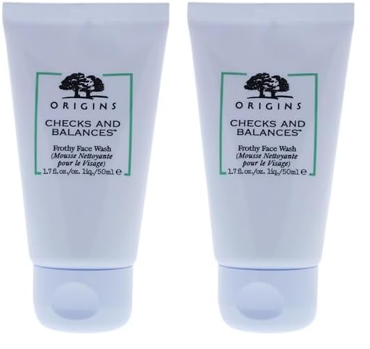 Origins Checks and Balances Frothy Face Wash Unisex Cleanser I0090872 1.69 Fl Oz (Pack of 2)