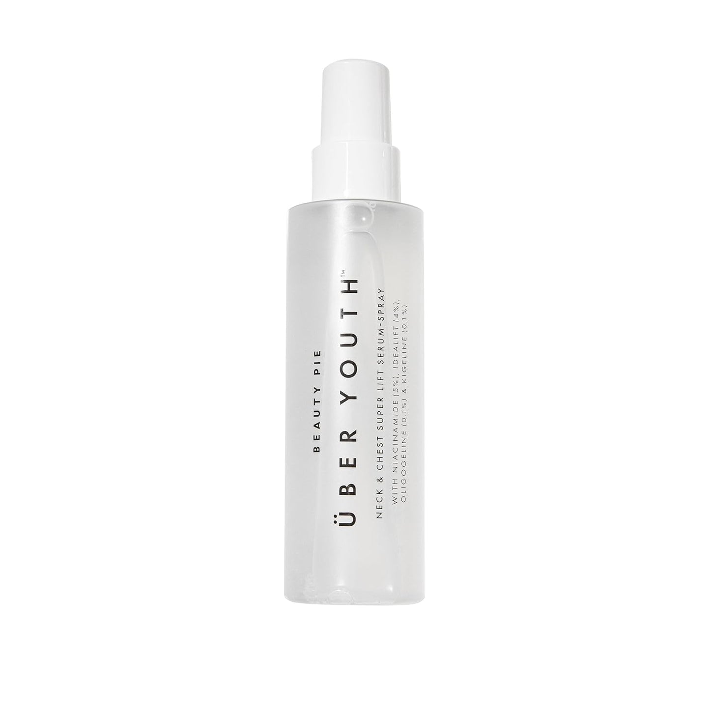 Beauty Pie Über Youth Neck & Chest Tightening Serum Spray | Chest & Neck Firming | Anti Aging Serum | Chest & Neck Tightening And Lifting | Tighten & Lift Skin | Hydrating Elasticity Boost | 3.2fl oz