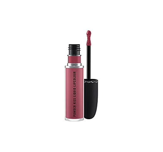 MAC Powder Kiss Liquid Lipcolour - More The Mehr-ier | Long-Lasting, Hydrating Lipstick